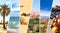 Morocco. Collage of images. Background