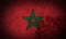 Morocco Earthquake background. flag with praying hands for turkey illustration for banner poster