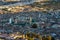 Morocco. Fez. View fron the hill above the old medina in Fez