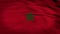 Morocco Flag 3d render 4k