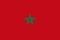 Morocco Flag Vector Flat Icon