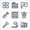 morocco line icons. linear set. quality vector line set such as carpet, smoking, rhaita, lighthouse, hammam, tar, morocco,