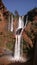 Morocco, Ouzoud Falls With Rainbow