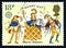 Morris Dancers UK Postage Stamp