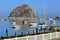 Morro Bay Harbor and The Rock, California