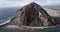 Morro Rock in Morro Bay. California, USA. Ancient volcanic mound at the end of Morro Rock Beach 3