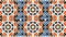 Morrocan traditional mosaic tiles