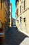 MORROVALLE, ITALY - CIRCA JULY 2020: Streets of Morrovalle