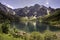 Morskie Oko lake in polish Tatra mountains