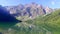 Morskie Oko Lake in the Tatra Mountains at dawn, Poland