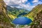 Morskie Oko lake in the Tatra Mountains, Poland