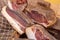 Mortadelle ham pork salami, Italian production