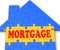 Mortgage House Shows Home Purchase Loan