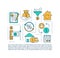 Mortgage refinance benefit concept icon with text