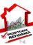 Mortgage refinance. The financial concept
