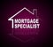 Mortgage Specialist Or Expert Icon Meaning Property Purchase Pro - 3d Illustration