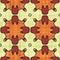 Mosaic autumn motif- seamless creative