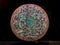 Mosaic Disk with a Mythological and Historical Scene, turquoise.  the British Museum. London. UK.