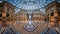 Mosaic Floor and Glass Dome in Galleria Vittorio Emanuele II