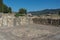 Mosaic floor, Volubilis ruins, the excavations of the roman city