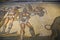Mosaic of Gladiators in the Galleria Borghese Rome Italy