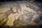 Mosaic of Gladiators in the Galleria Borghese Rome Italy