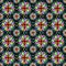 Mosaic glass seamless pattern