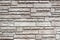 Mosaic gray brick wall texture