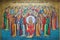Mosaic icon in Odessa Orthodox Christian monastery