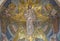 Mosaic icon of Transfiguration of Lord on apse of church