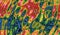 Mosaic kaleidescope abstract background