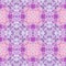 Mosaic kaleidoscope seamless texture background - cute baby pink, lavender purple, violet, mauve, lilac and orchid colored