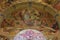 Mosaic pictures on the walls of the Church of the Savior on Blood.