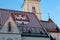 Mosaic roof of St Mark\'s church in Zagreb, Croatia