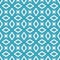 Mosaic seamless pattern. Turquoise symmetrical