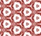 Mosaic seamless pattern. Wine red