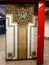 Mosaic sign at the14 Street Subway Station in Manhattan