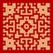 Mosaic texture china style design background