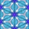 Mosaic winter motif- seamless creative