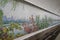 Mosaic of Yonggwang station, Pyongyang Metro