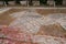 Mosaics. Roman remains in Tyre. Tyre is an ancient Phoenician city. Tyre, Lebanon