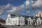 Moscow, Bolotnaya embankment, heating station number 2 cultural center, February 2022