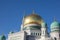 Moscow cathedral mosque main golden dome