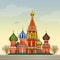 Moscow Cathedral in Russia