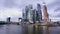 Moscow City - futuristic skyscrapers