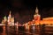 The Moscow Kremlin.