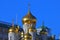 Moscow Kremlin. Annunciation church. Color photo.