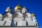 Moscow Kremlin. Archangels cathedral. Color photo.