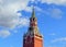 Moscow Kremlin clock on Spasskaya tower