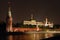 Moscow Kremlin at night